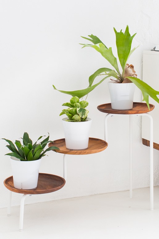 ikea hack plant stand