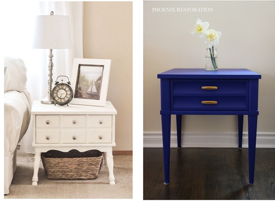 side table makeovers