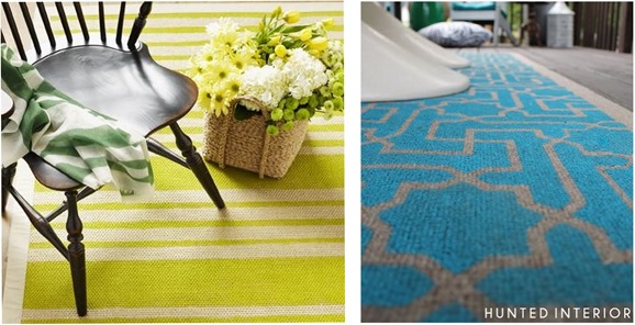 stenciled rugs
