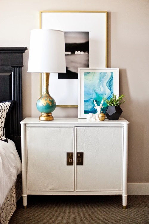 bedside chest styling