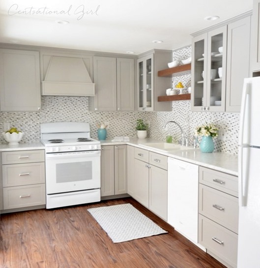 gray kitchen remodel