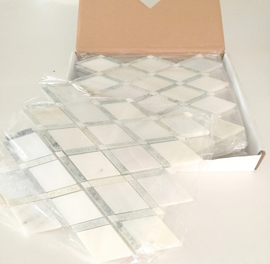 tile in boxes