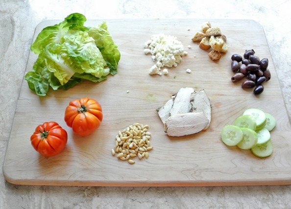 greek chopped salad ingredients