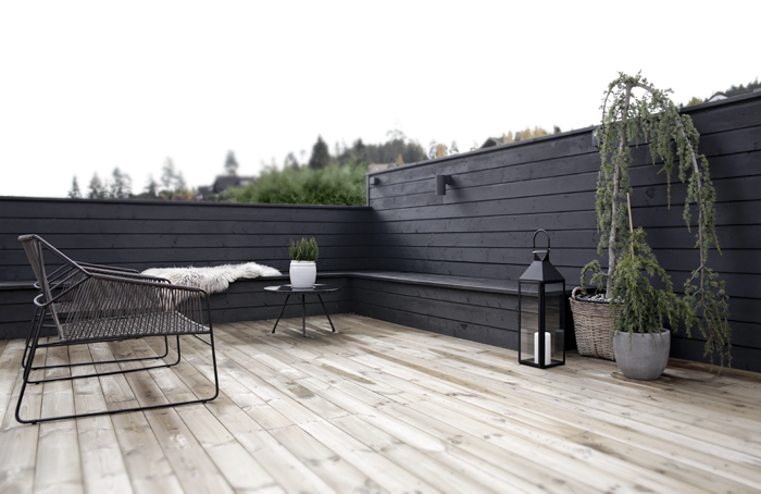 stylizmo black fencing bench