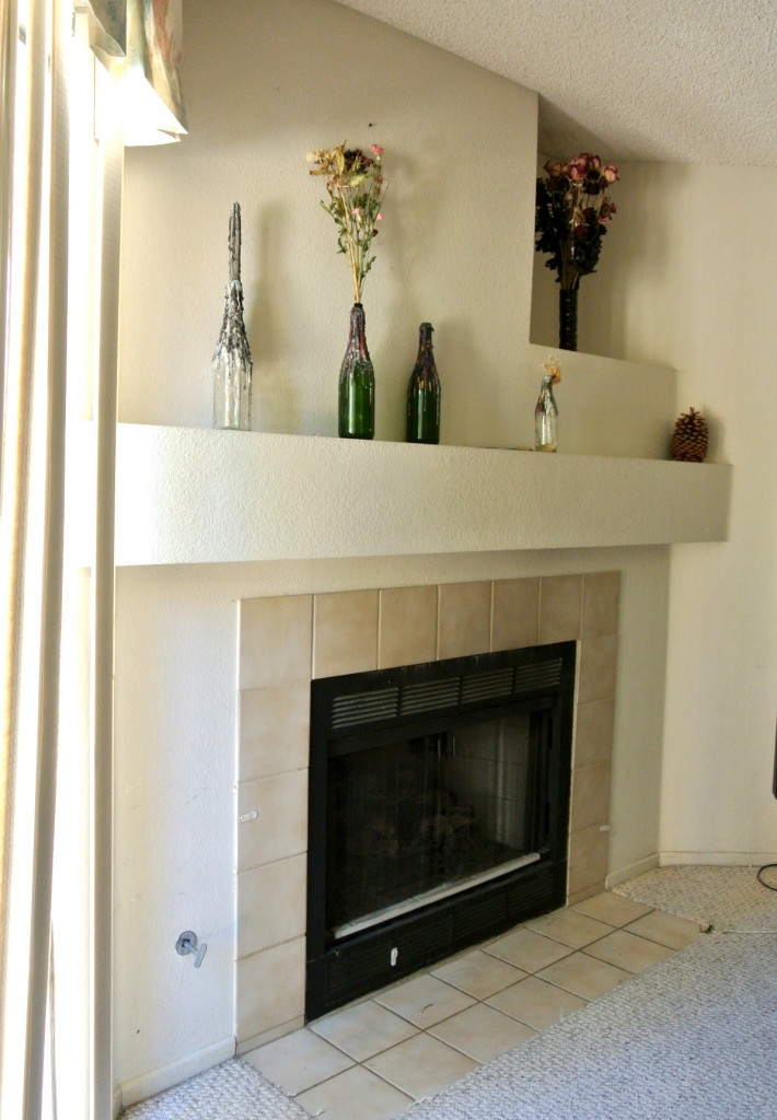 fireplace before