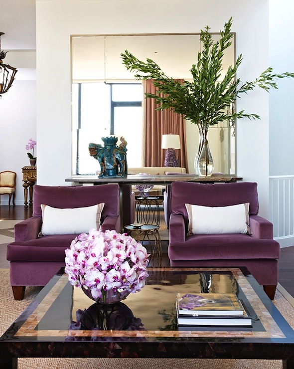 plum accent chairs