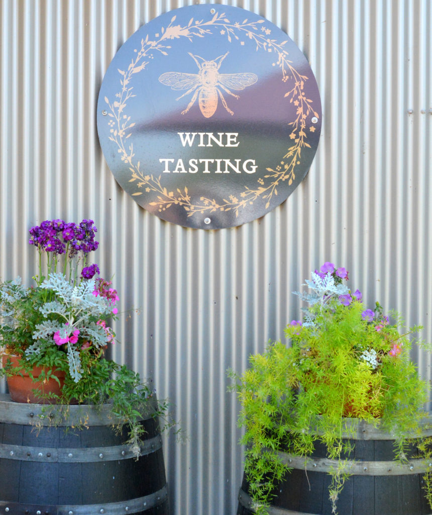 wine tasting planters