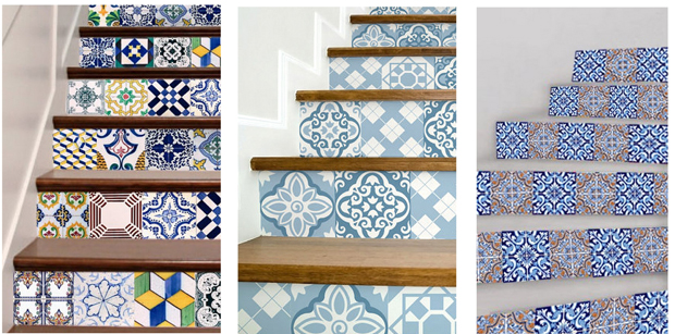tile staircase decals