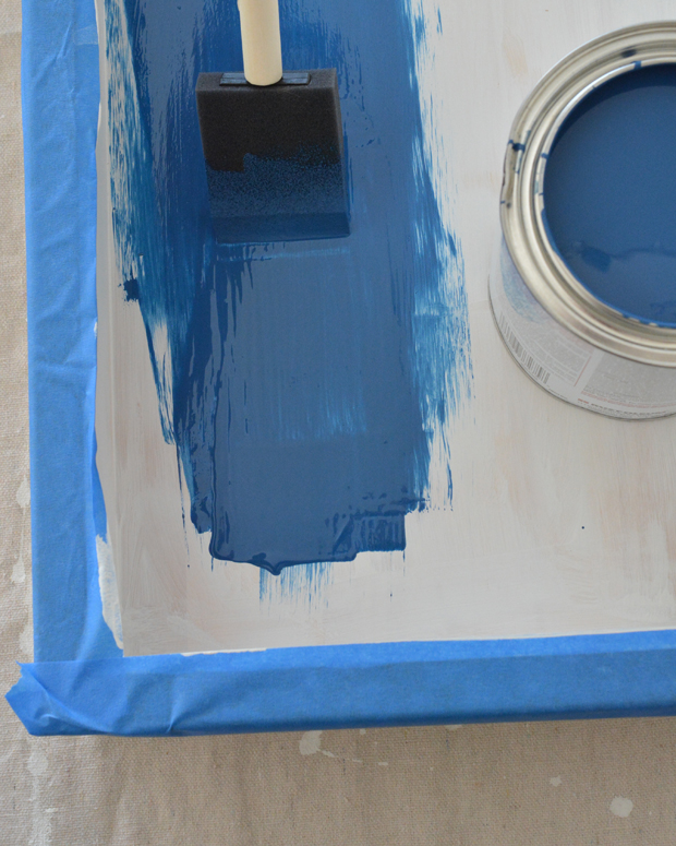 blue gloss paint