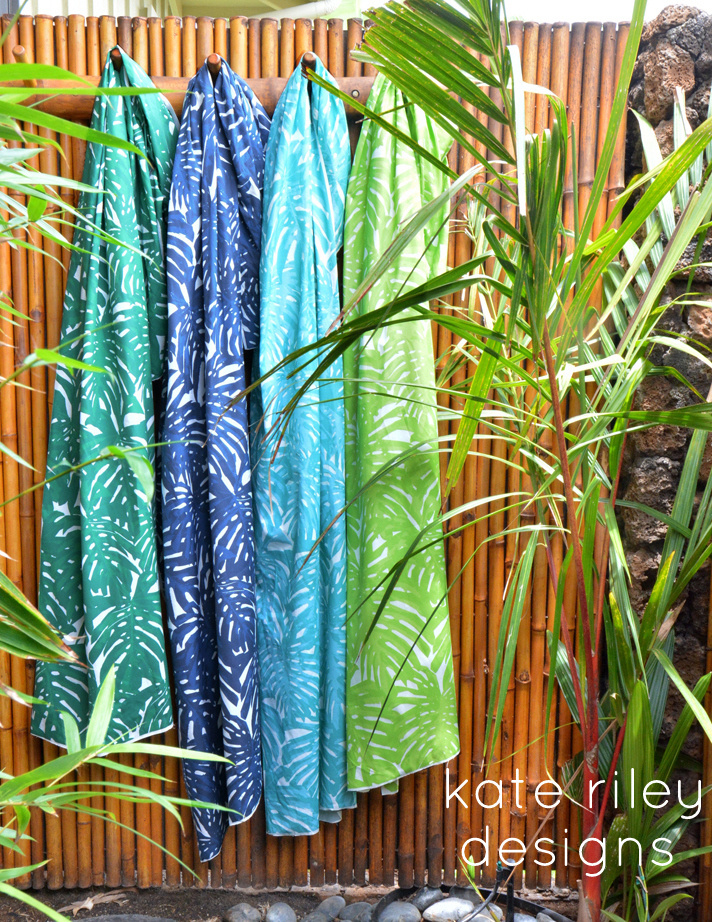 kate riley palm print