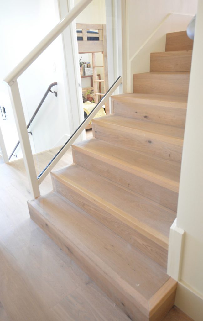 plank stairs floors