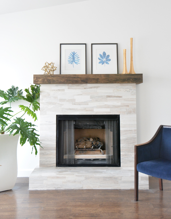 Marble Fireplace Makeover, Fireplace Ceramic Tile