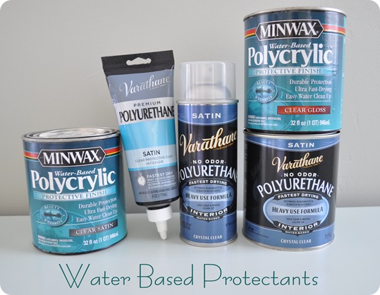 water based protectants for furniture