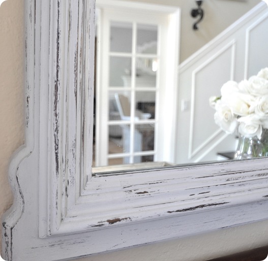 Chalk Paint Mirror Centsational Style, How To Chalk Paint A Mirror Frame