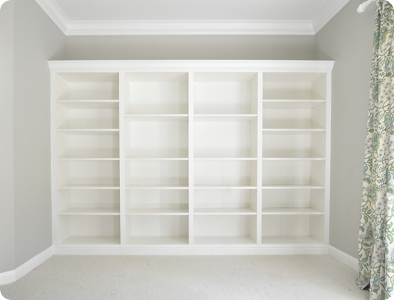 From Billys To Built Ins Centsational Style - Whole Wall Bookshelf Ikea