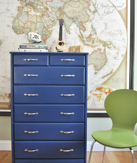 Pb Kids Inspired Dresser Centsational, Dark Blue Dresser Set