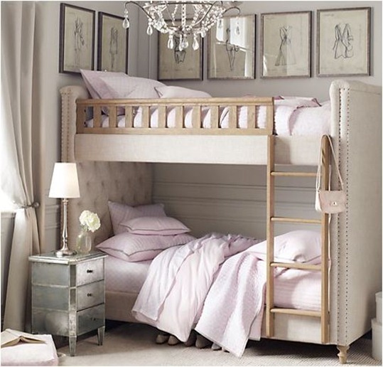 Bunk Beds For A Girl Centsational Style, Easiest Way To Put Sheets On A Bunk Bed
