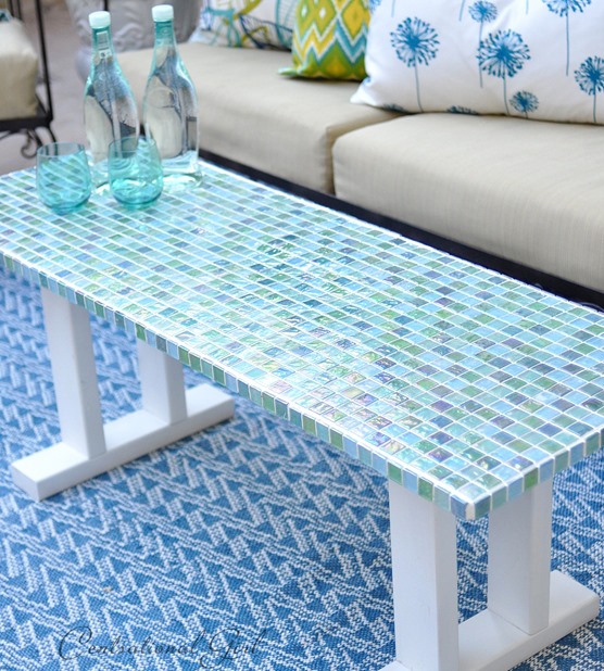 Diy Tile Outdoor Table Centsational Style, Outdoor Tile Table Top
