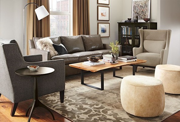 Decorating Around A Leather Sofa, What Accent Chair Goes With Brown Leather Sofa
