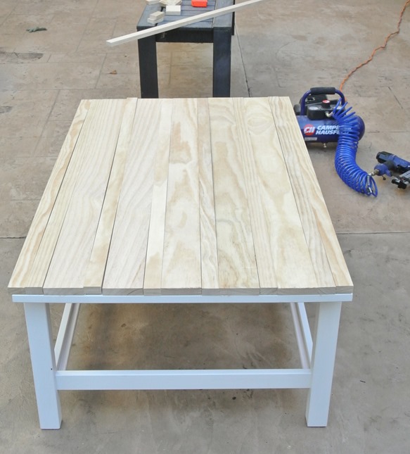 Weathered Gray Coffee Table, How To Stain A Pine Table Grey