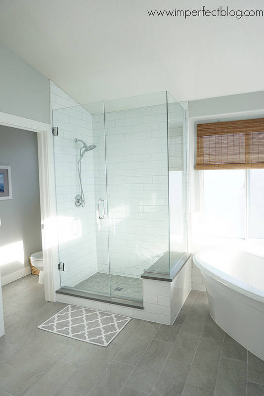 bathroom remodel imperfect blog