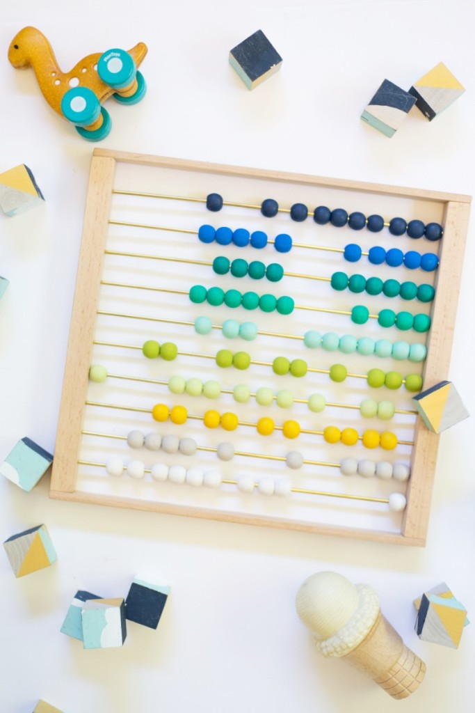 diy ombre abacus