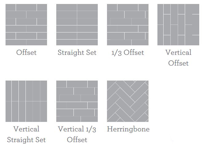 offset tile patterns