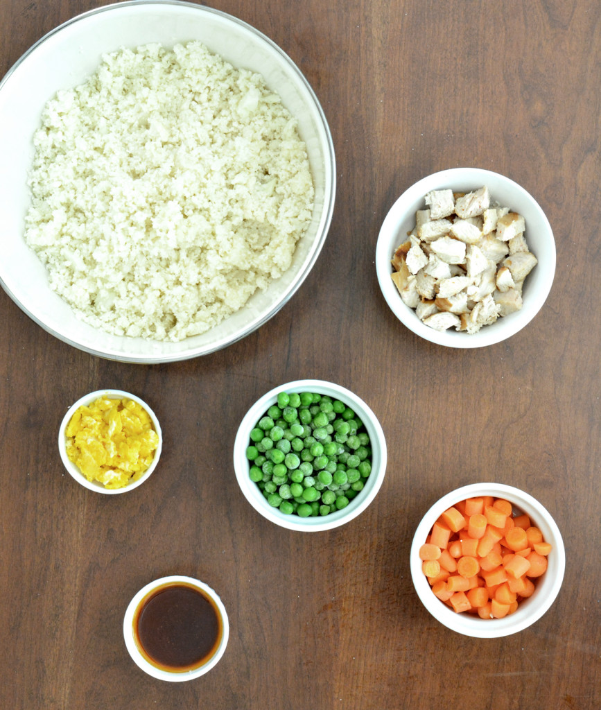 cauliflower fried rice ingredients