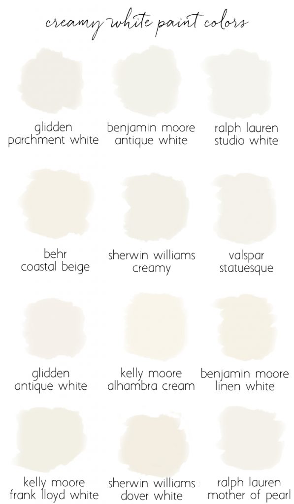 Creamy White Paint Colors Centsational Style - What Is The Best Creamy White Paint Color