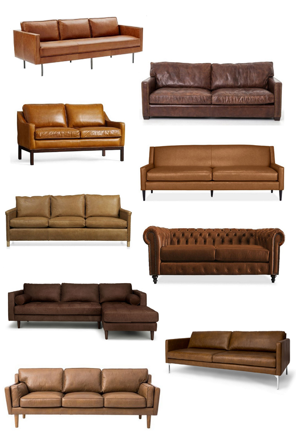 Modern Looks For Leather Sofas, Leather Sofa Contemporary