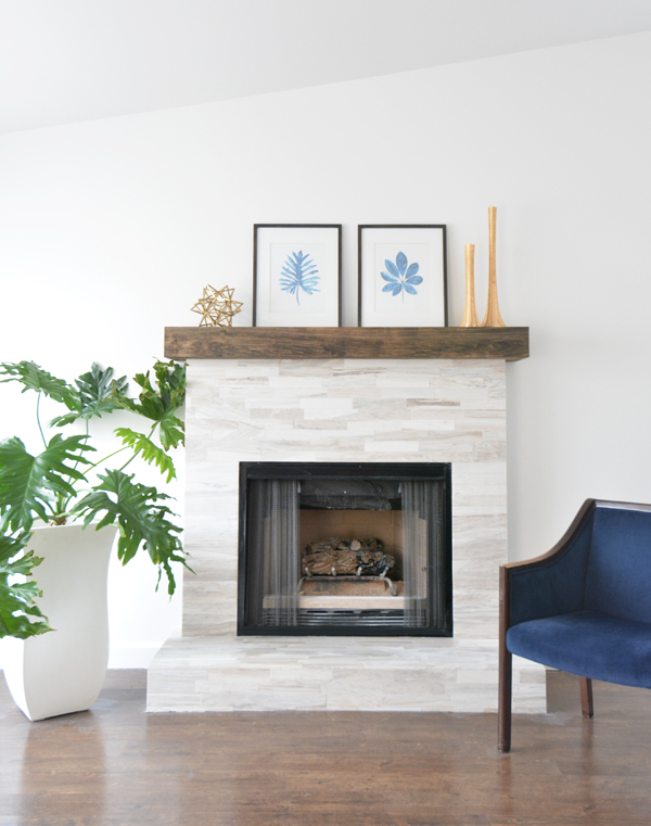 Marble Fireplace Makeover, Can You Cover A Marble Fireplace